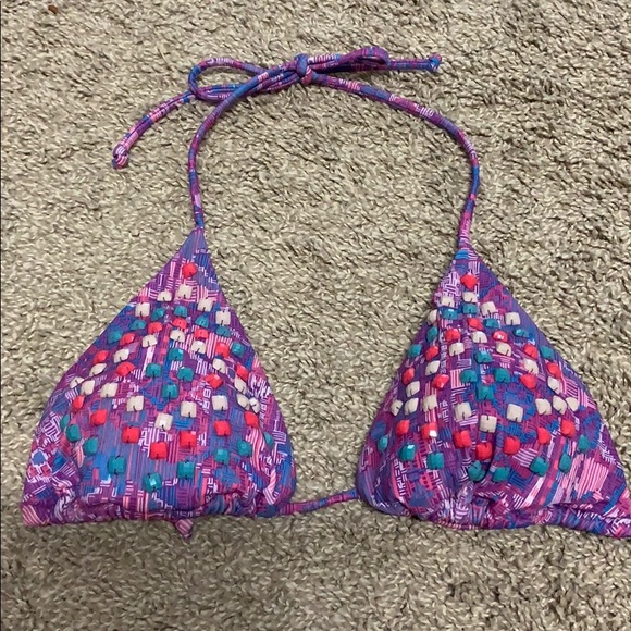 Victoria's Secret Other - Victoria’s Secret Embellished Bikini Top L…NWOT